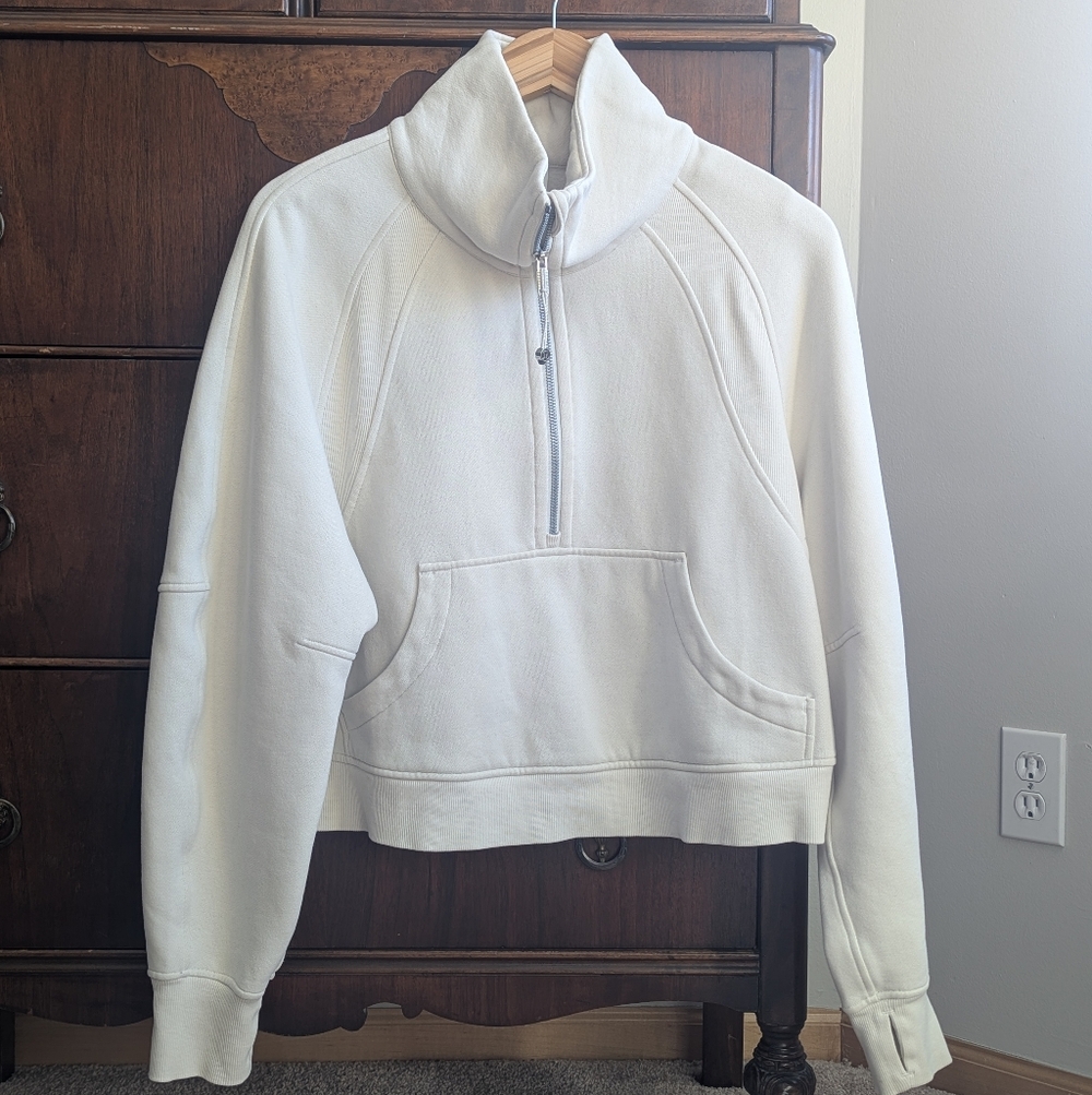 Lululemon Scuba Oversized Funnel Neck Half-Zip M/L